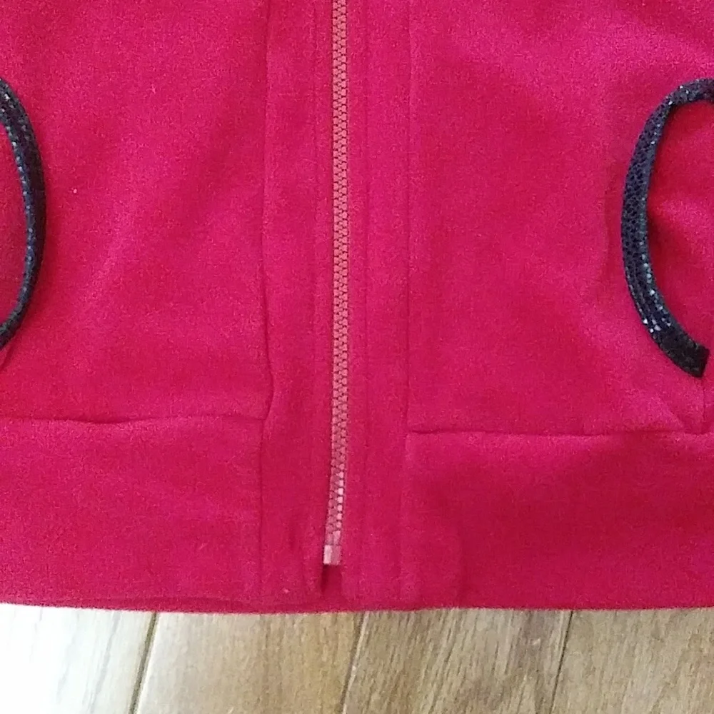 BEBE Sport Two Piece Sweat Suit, Women size M, Red - Picture 7 of 10